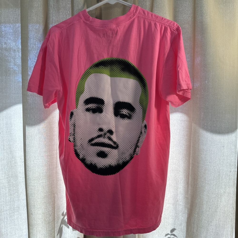 Yuex Kian‎ Lawley Yoo Hot Pink Fanjoy Graphic Tee Y2K Men's Medium